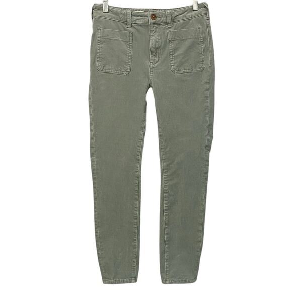 Anthropologie Pilcro and the Letterpress Hi Rise Pants Light‎ Green 28 - Picture 1 of 14